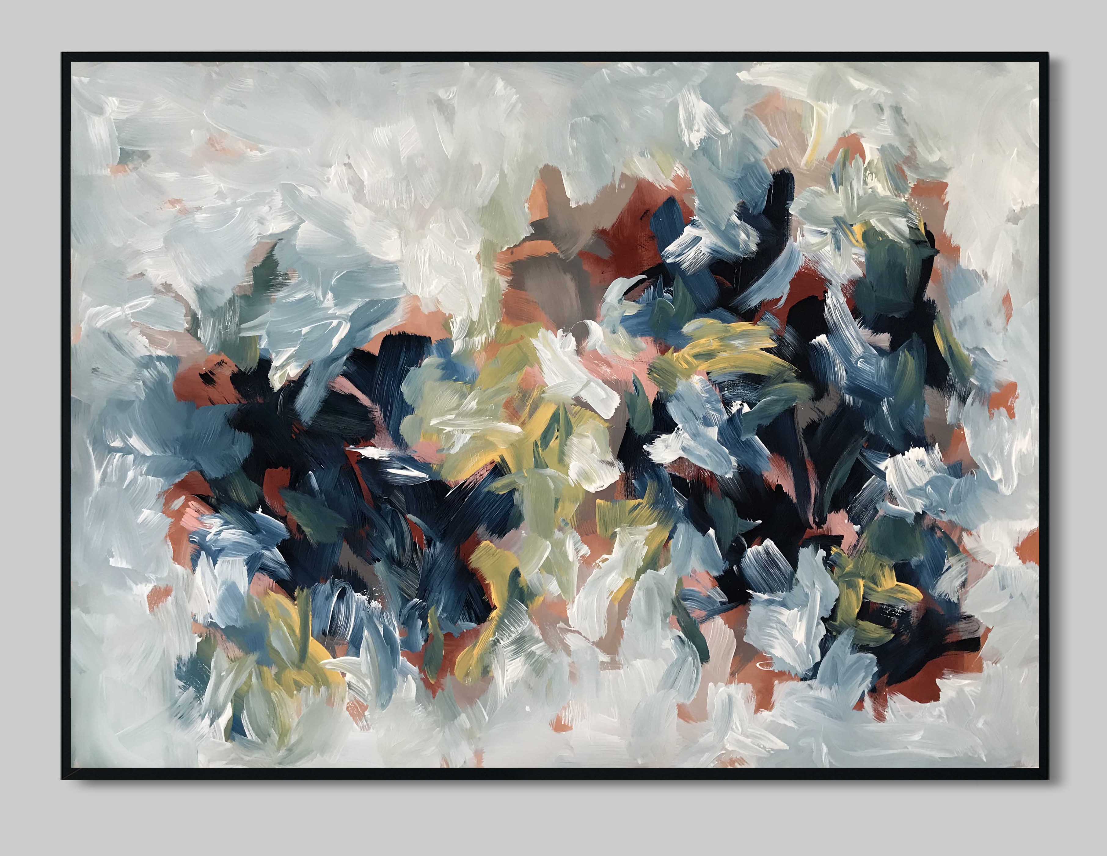 The Valley - 152x107 cm - Original Painting