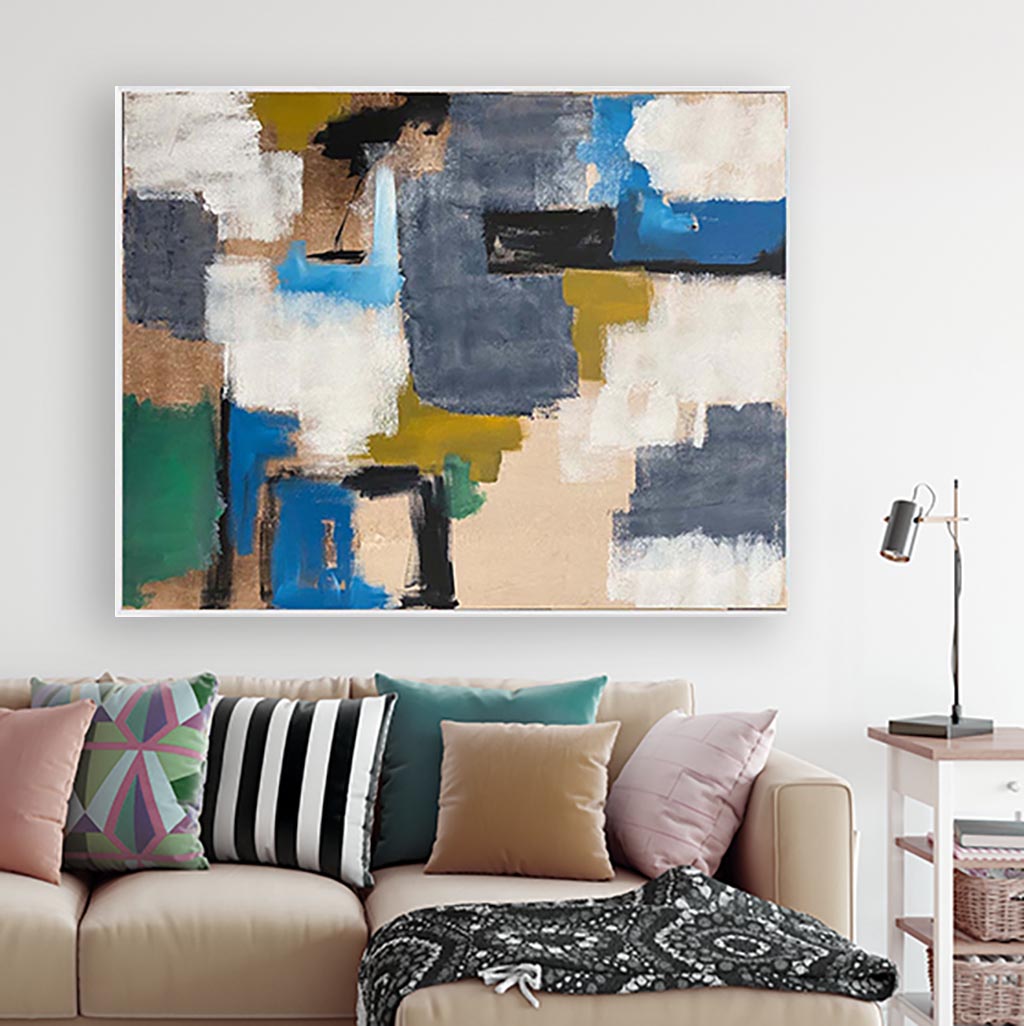 Urban Night - 120x90 cm - Original Painting