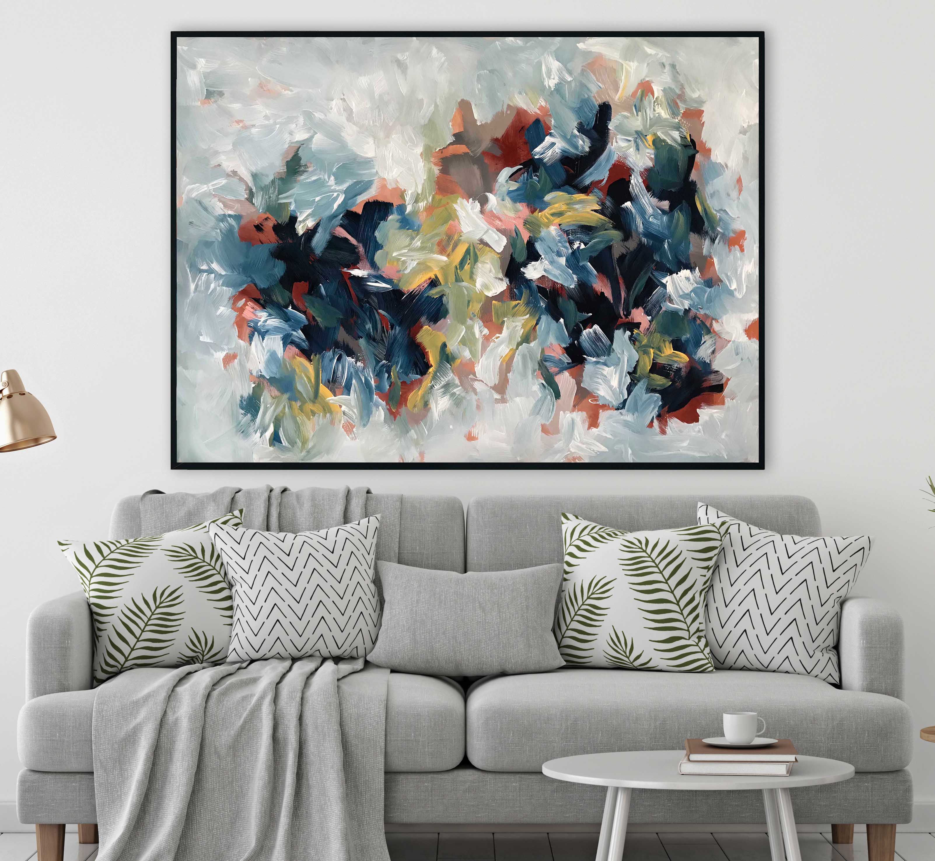 The Valley - 152x107 cm - Original Painting