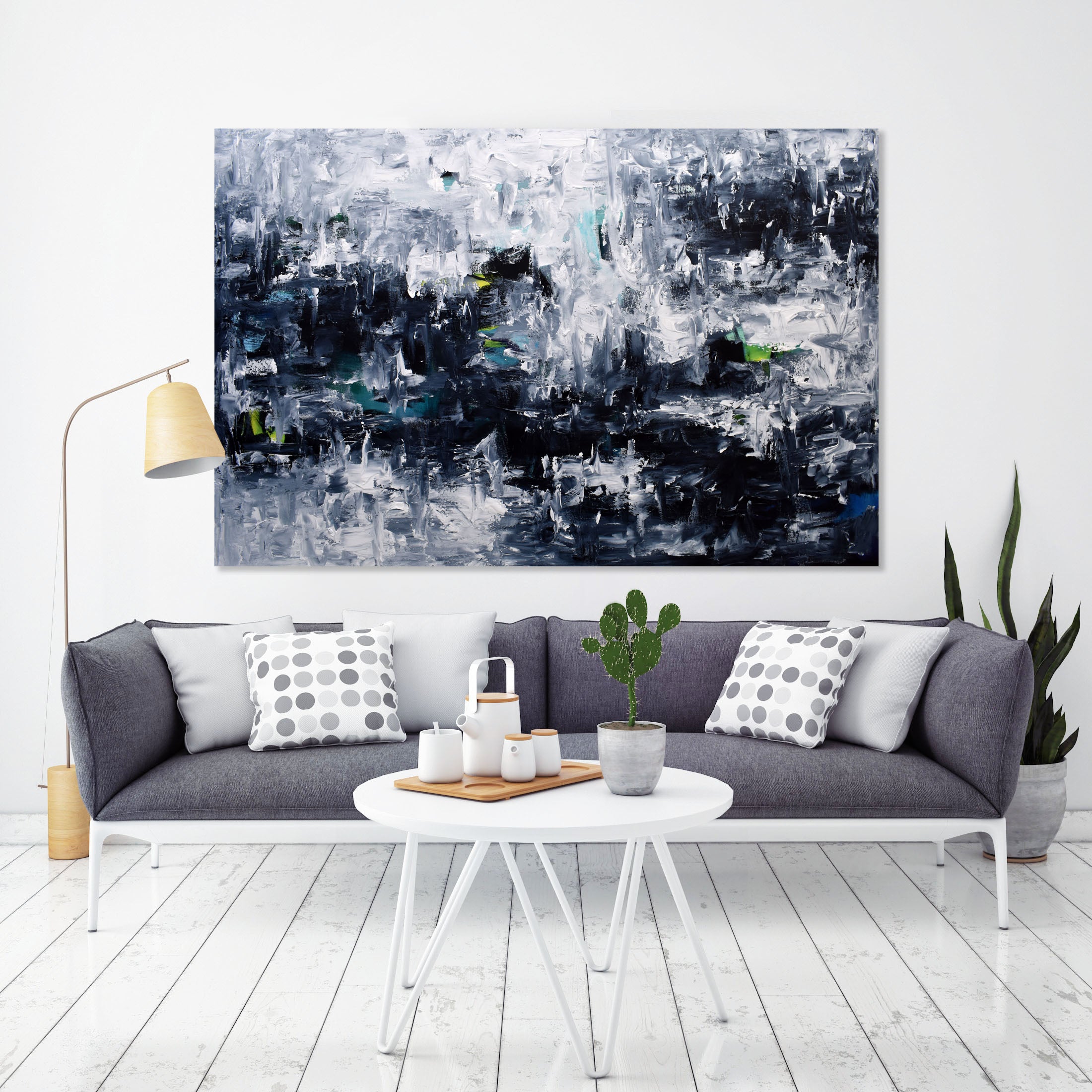 Unsung - 152x102 cm - Original Painting-OmarObaid.com