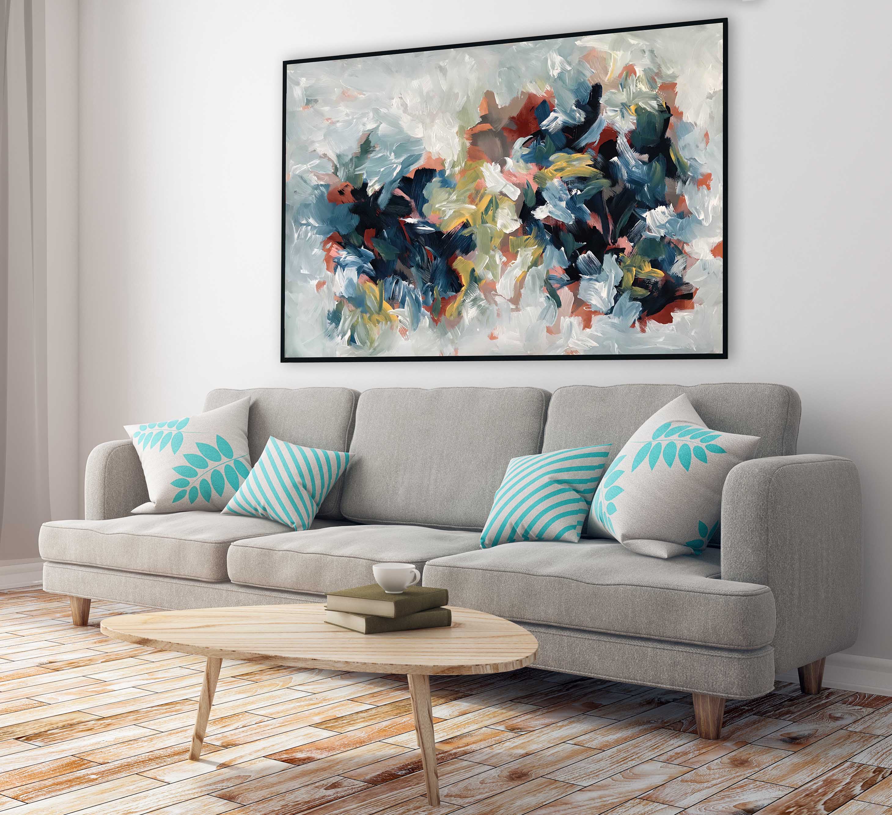 The Valley - 152x107 cm - Original Painting