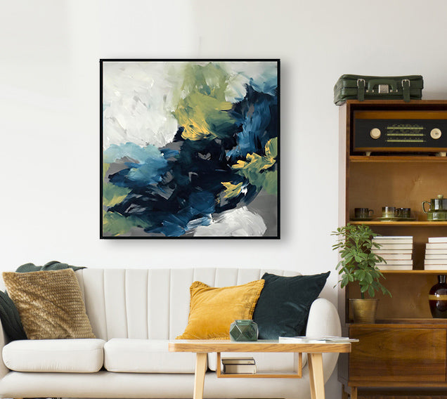 Turning Tide 2 - 102x102 cm - Original Painting