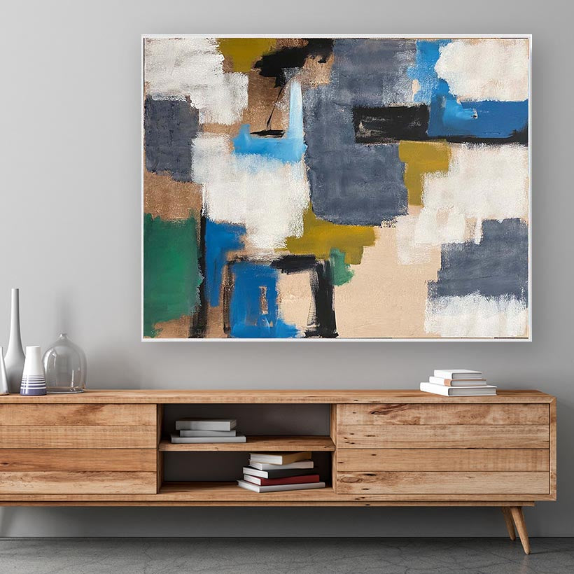 Urban Night - 120x90 cm - Original Painting