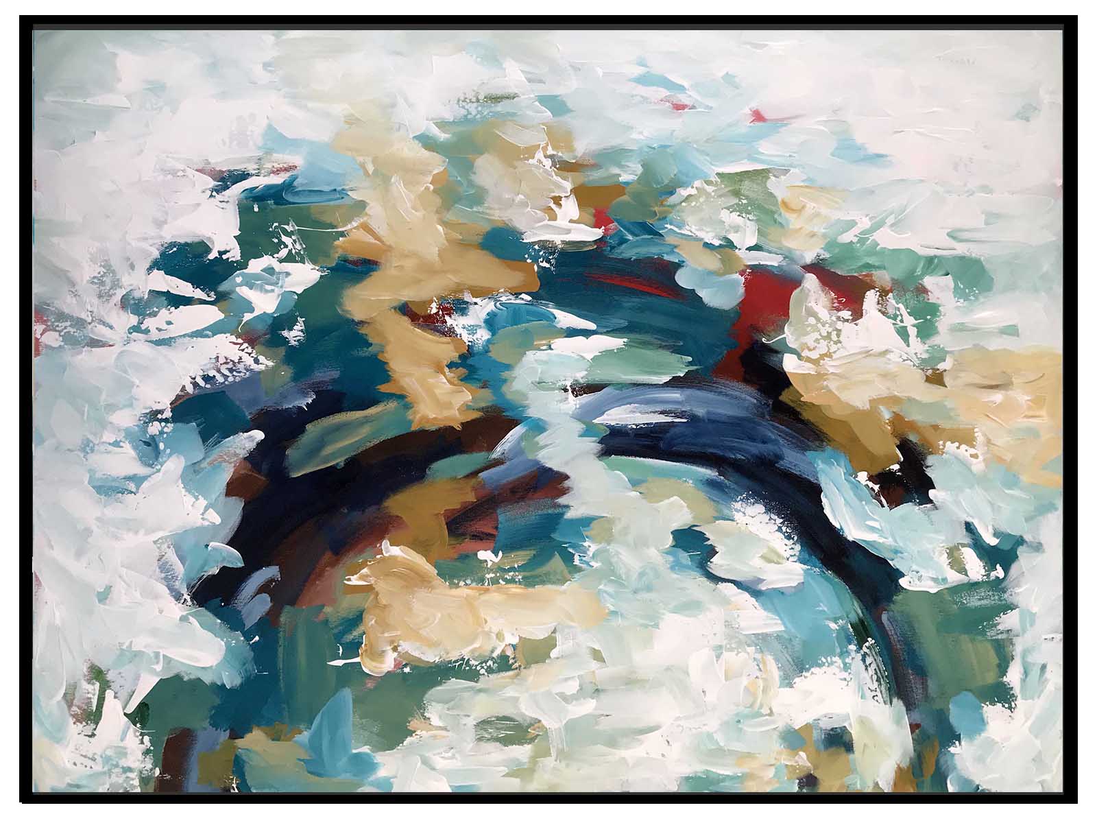 The Unwritten Rules Part 1 - 102x76 cm - Original Painting