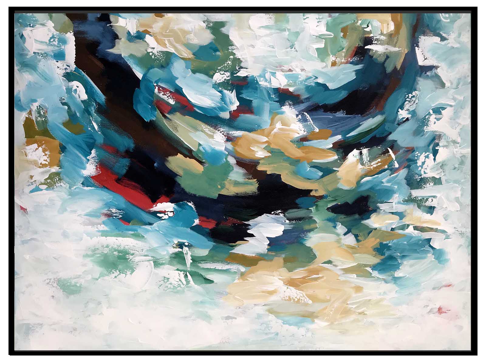 The Unwritten Rules Part 2 - 102x76 cm - Original Painting