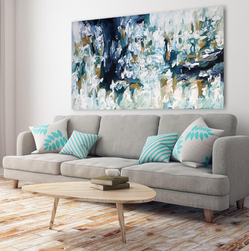 Time Flies - 152x90 cm - Original Painting