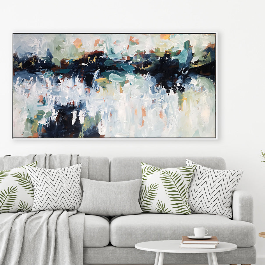 Unknown Yet Familiar - 152x76 cm - Original Painting