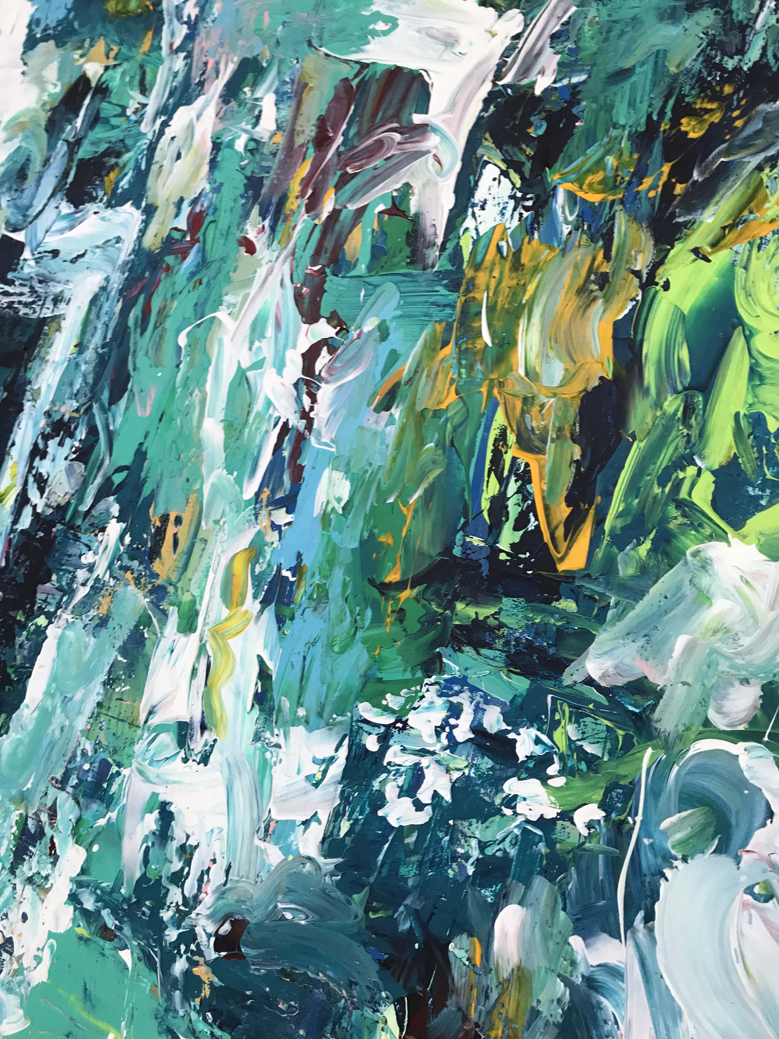 Whatever It Takes - 152x76 cm - Original Painting-OmarObaid.com