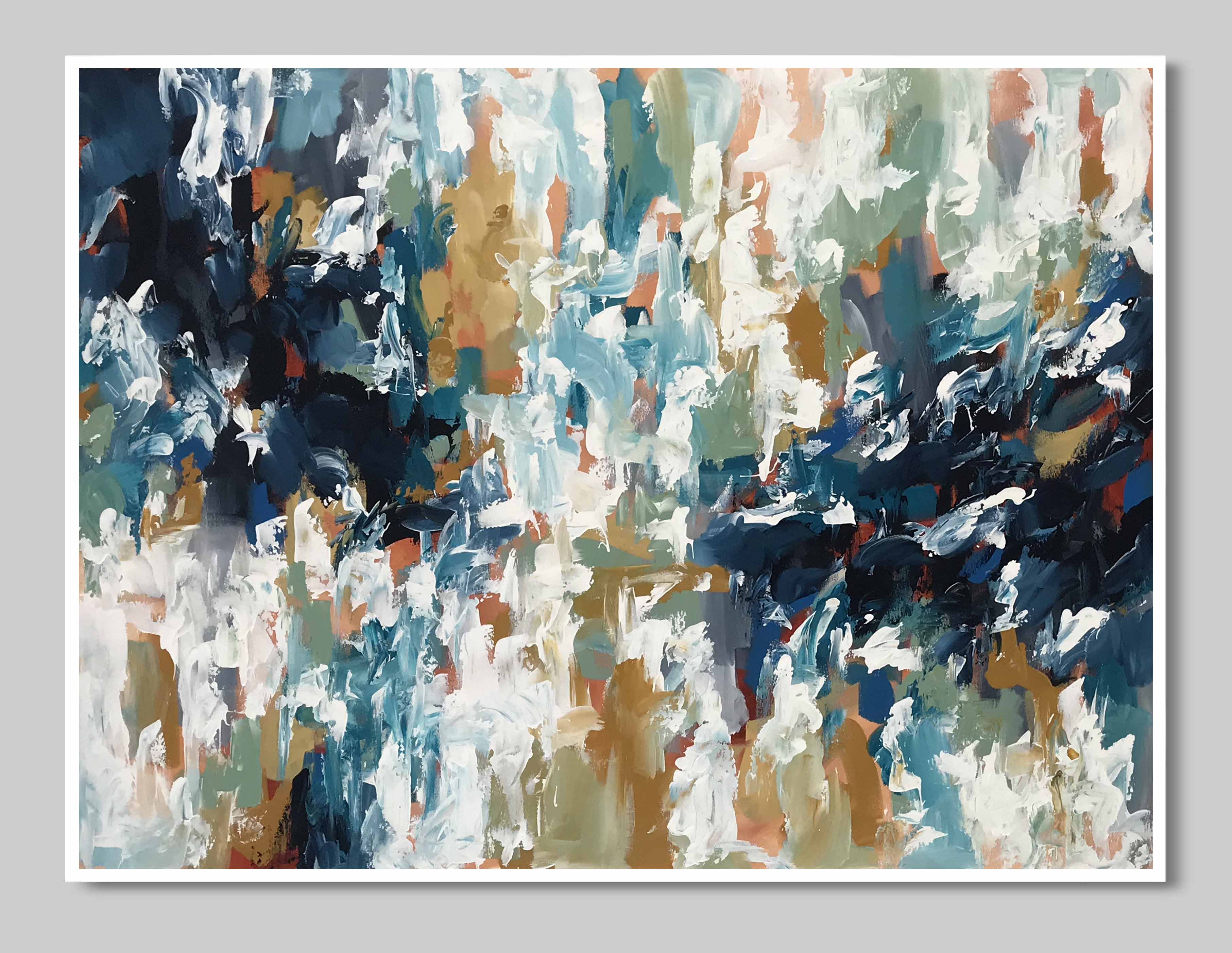Where It All Began - 122x90 cm - Original Painting