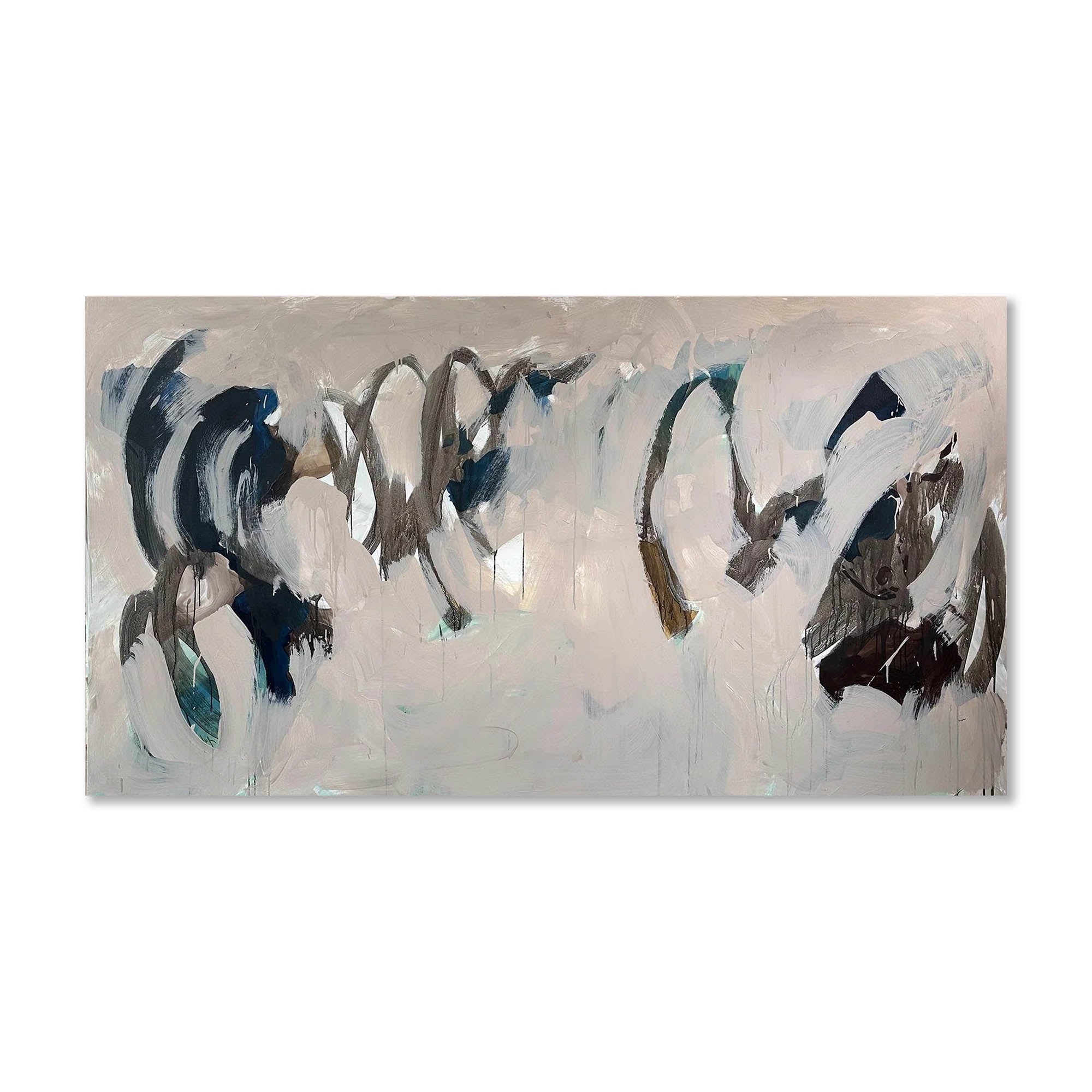 the earth series natural elements modern original oil paintings acrylic on canvas art omar obaid neutral