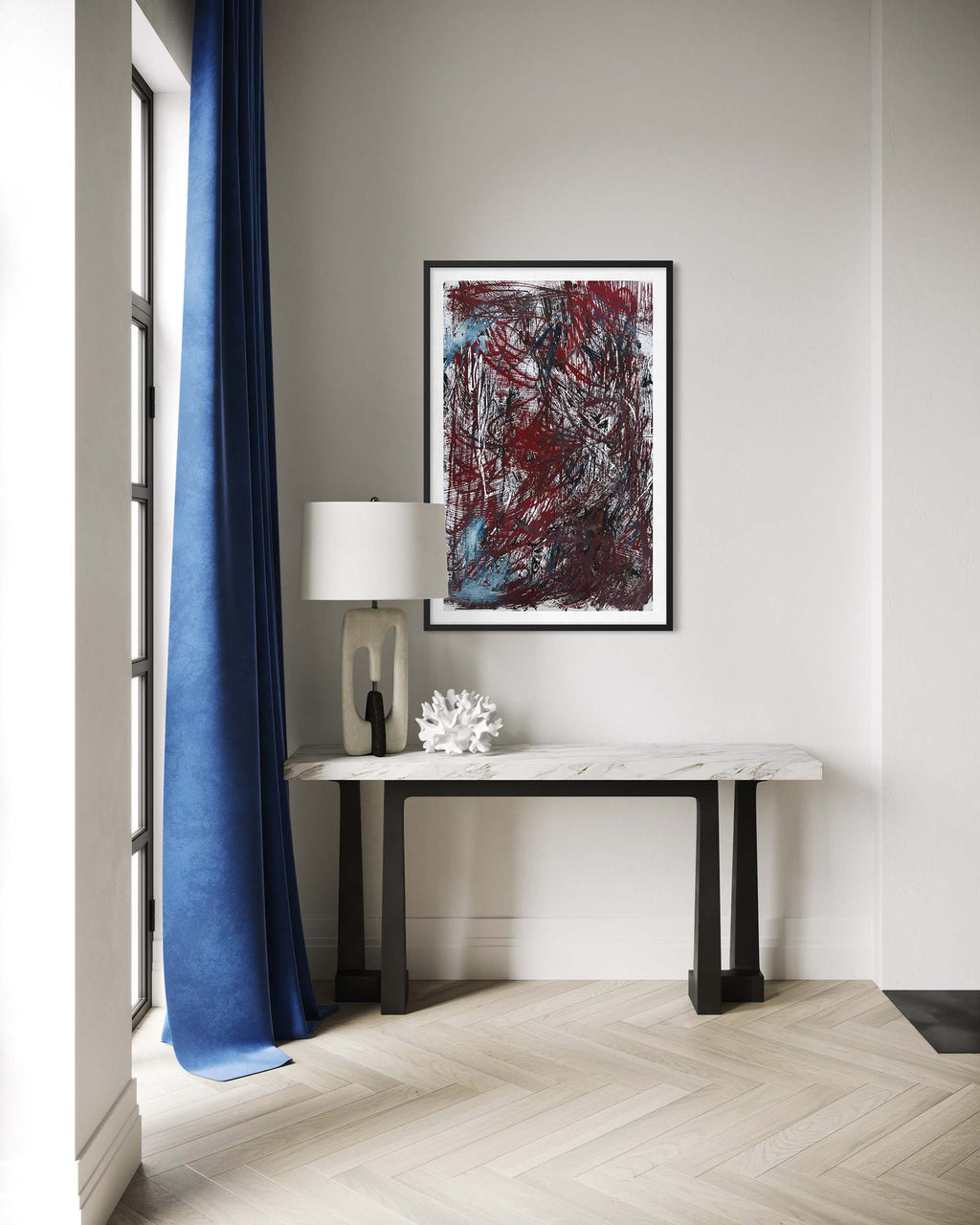 Paper Planes V | Framed Original Painting