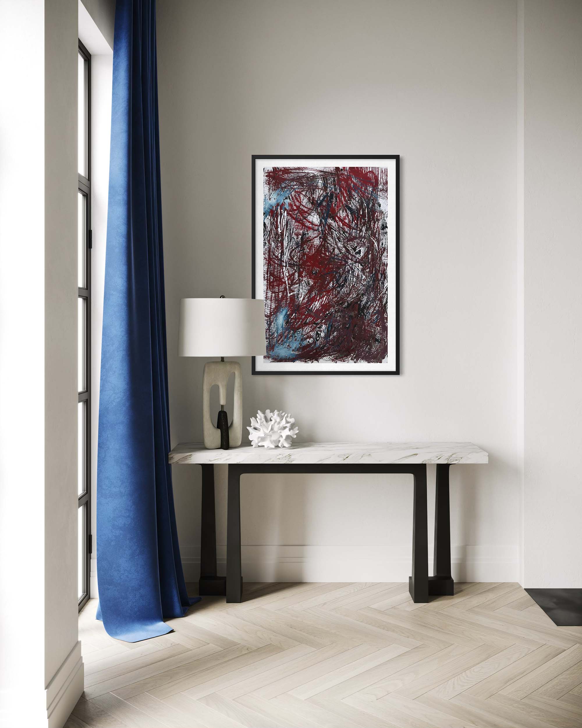 Paper Planes V | Framed Original Painting