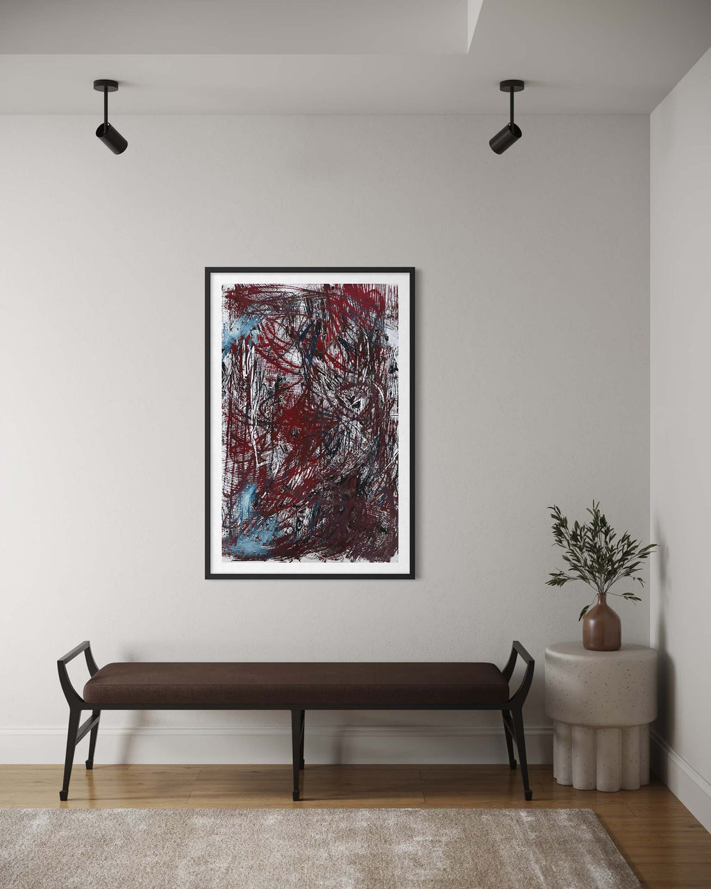 Paper Planes V | Framed Original Painting