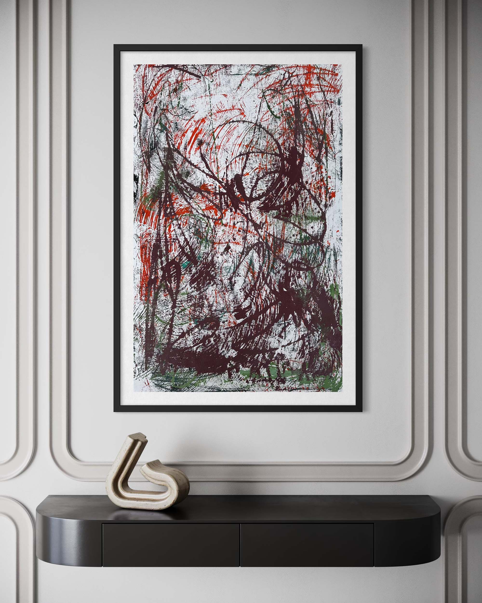 Paper Planes VIII | Framed Original Painting