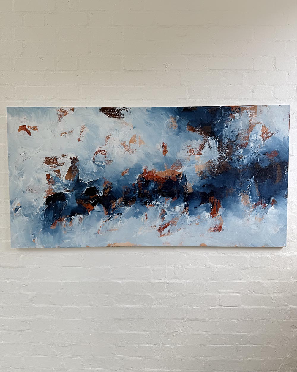 Echoing Waves | Original Painting | 150x76cm
