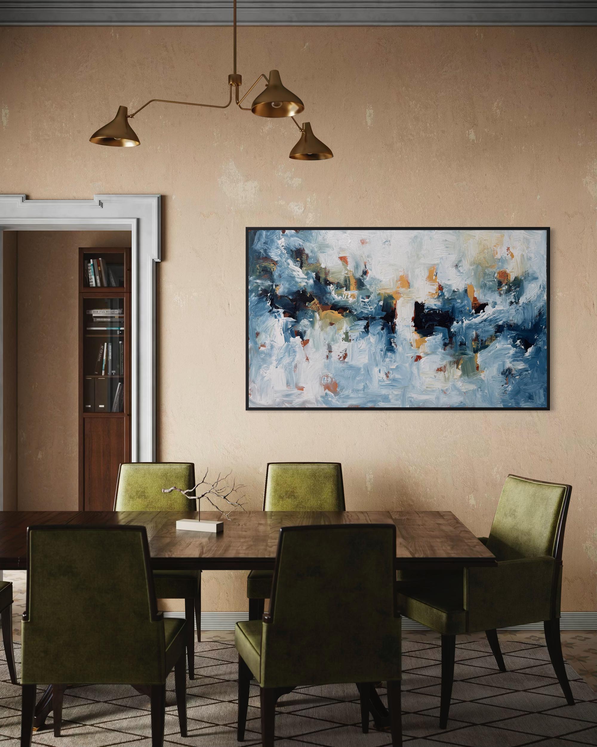 Beyond The Mist | Original Painting | 150x90cm