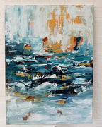 A Stroll Down By The Lake | Original Painting | 100x70cm