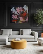 Anticipating Uncertainty - 100x100cm Original Painting