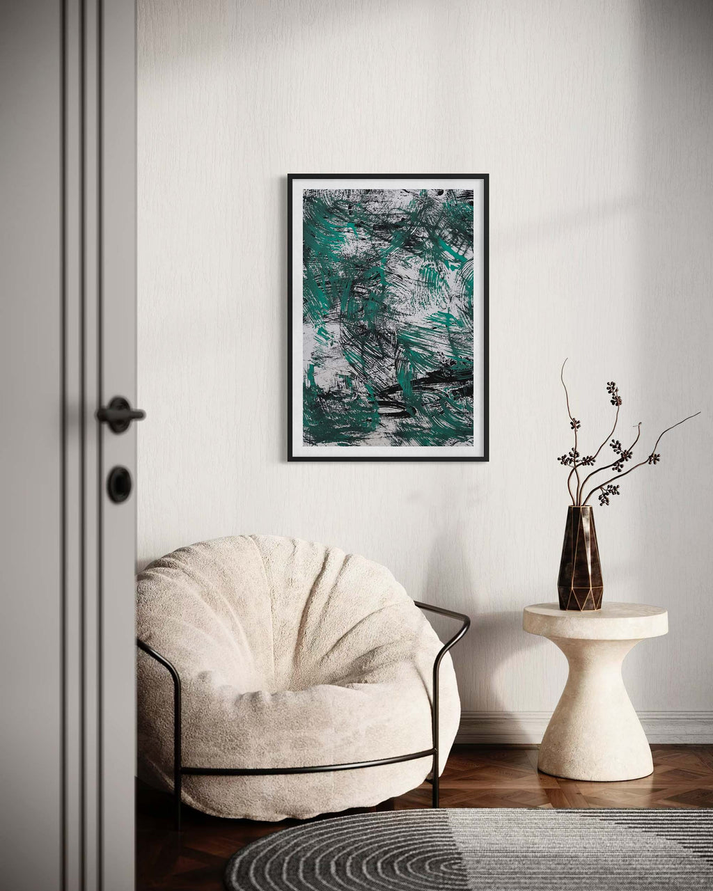 Paper Planes III | Framed Original Painting