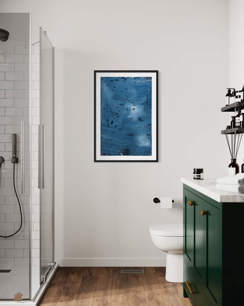 Drifting I | Framed Original Painting