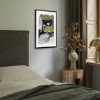 original modern art abstract wall art for bedroom