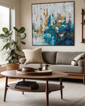 The Edge Of My Tether | Original Painting | 120x120cm