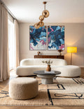 Raw Emotions | Diptych Original Paintings | 200x150cm