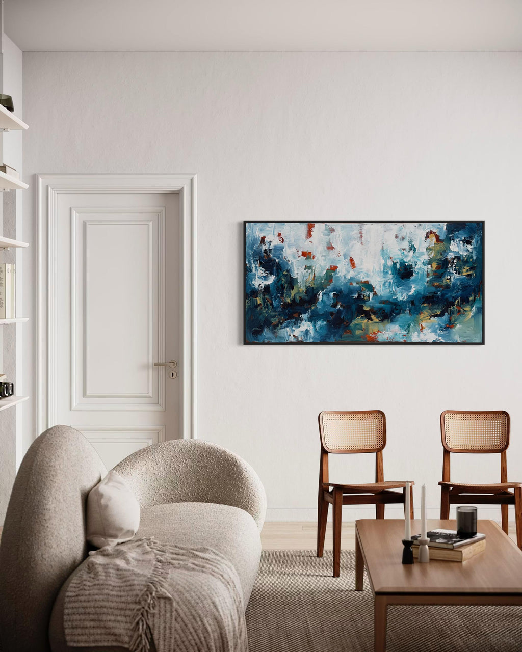 Silent Storm | Original Painting | 150x76cm