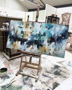 The Edge Of Water | Original Painting | 150x76cm