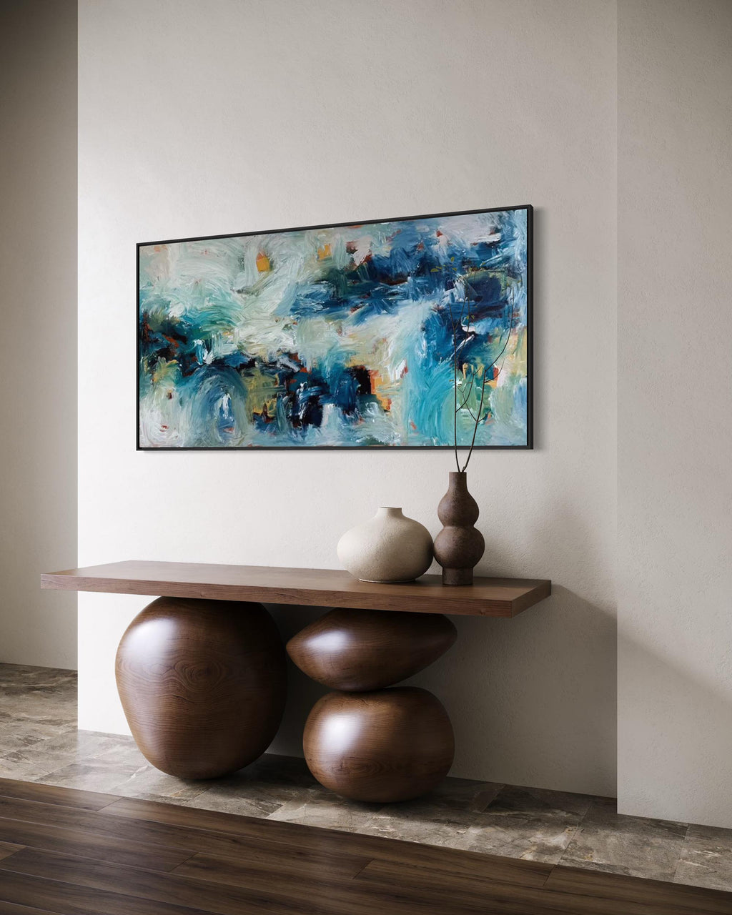 Hidden Coves | Original Painting | 150x76cm