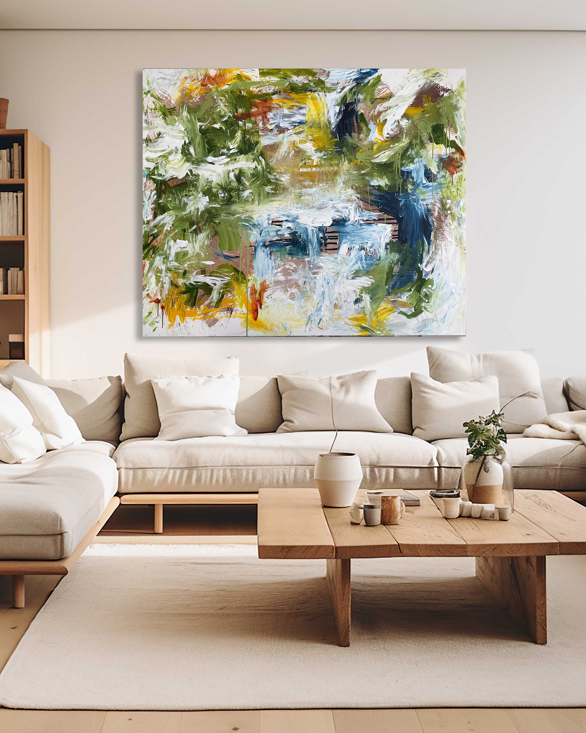 Stream Of Consequences II | Original Painting | 180x140cm