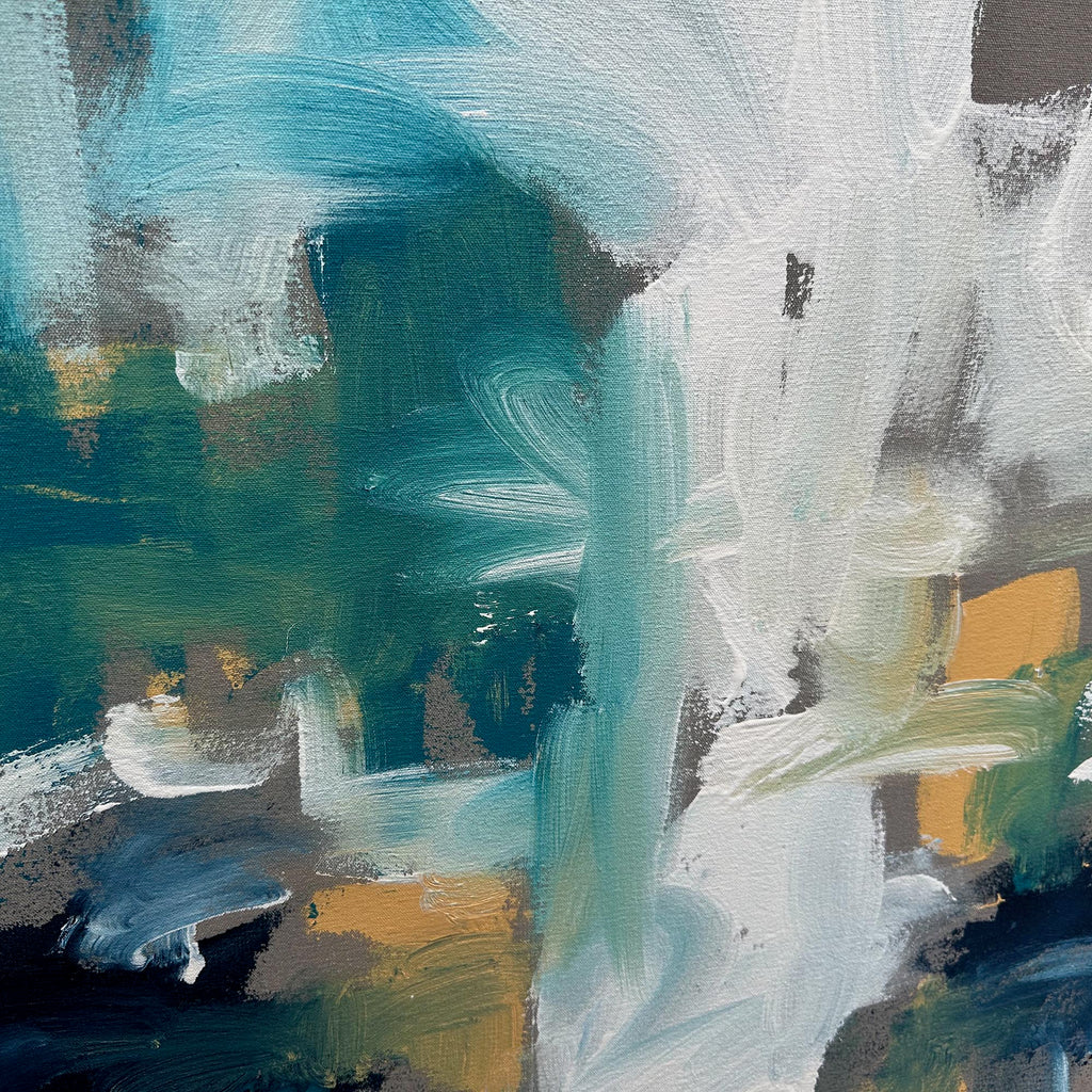 Running Away From Yesterday II | Original Painting | 150x76cm