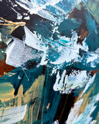 Unresolved | Original Painting | 100x100cm