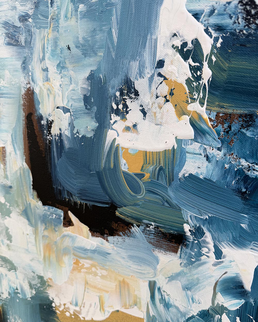 The Sound Of The River | Original Painting | 150x90cm