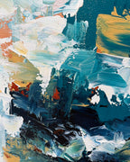 Waves Of Change | Original Painting | 150x76cm
