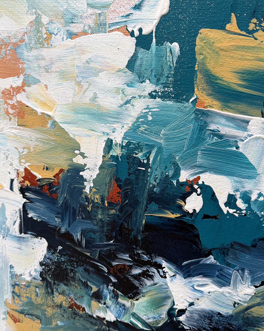 Waves Of Change | Original Painting | 150x76cm