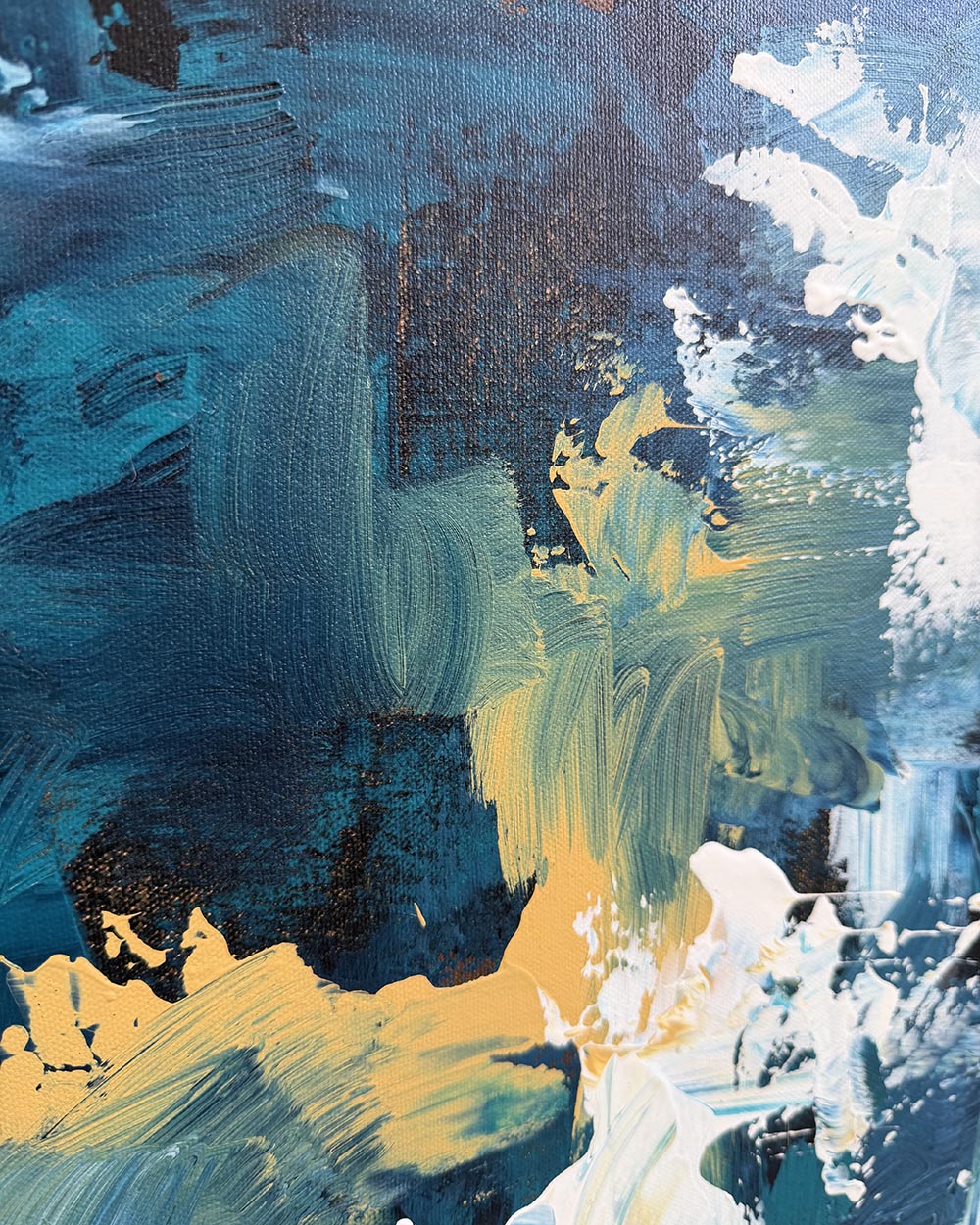 The Sound Of The River | Original Painting | 150x90cm