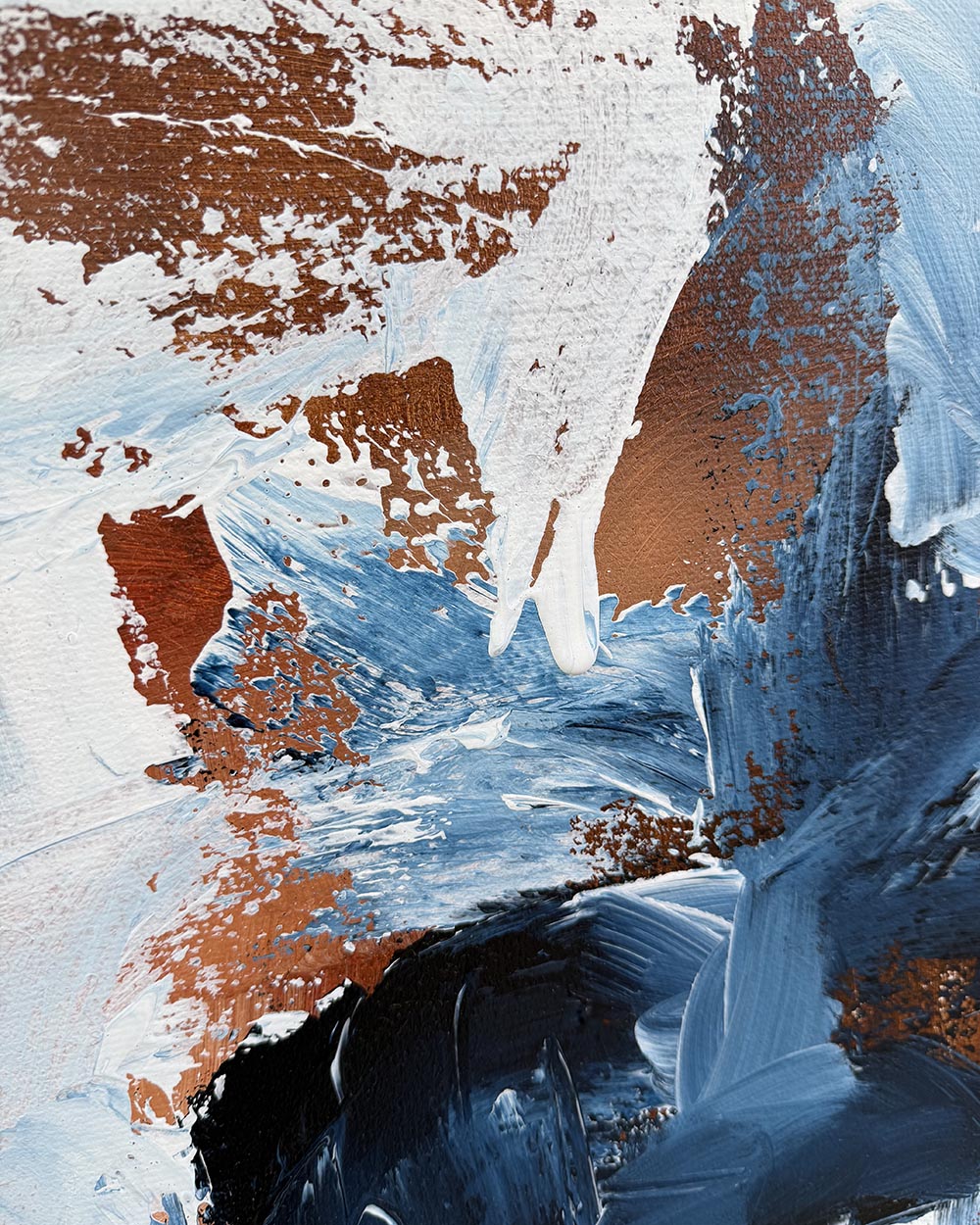 Echoing Waves | Original Painting | 150x76cm