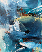 Hidden Coves | Original Painting | 150x76cm