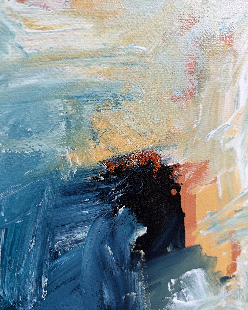 Hidden Coves | Original Painting | 150x76cm