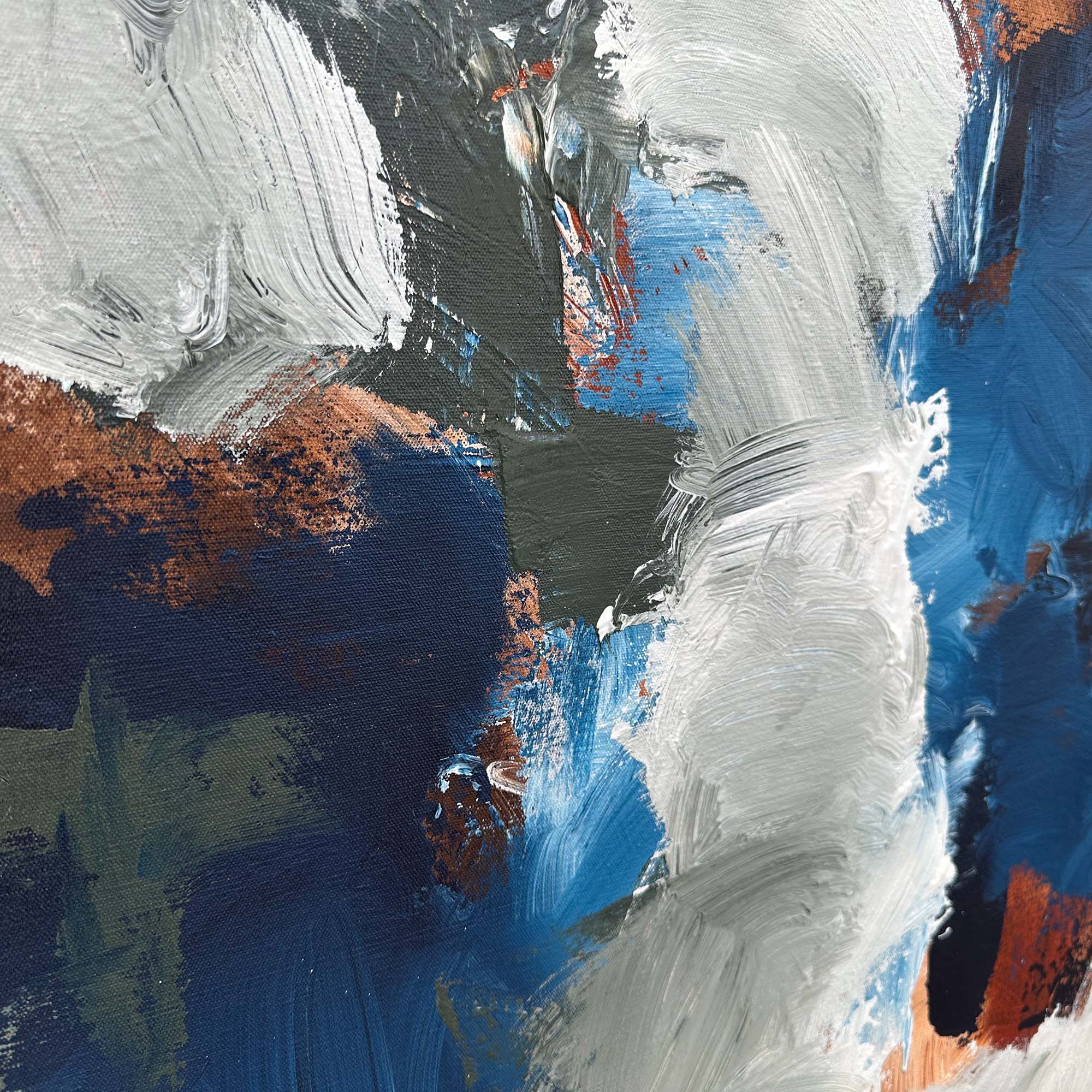Sacred silence | Original Painting | 150x76cm
