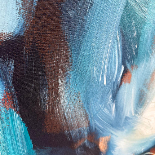 Synchronise I - Original Painting-Abstract House