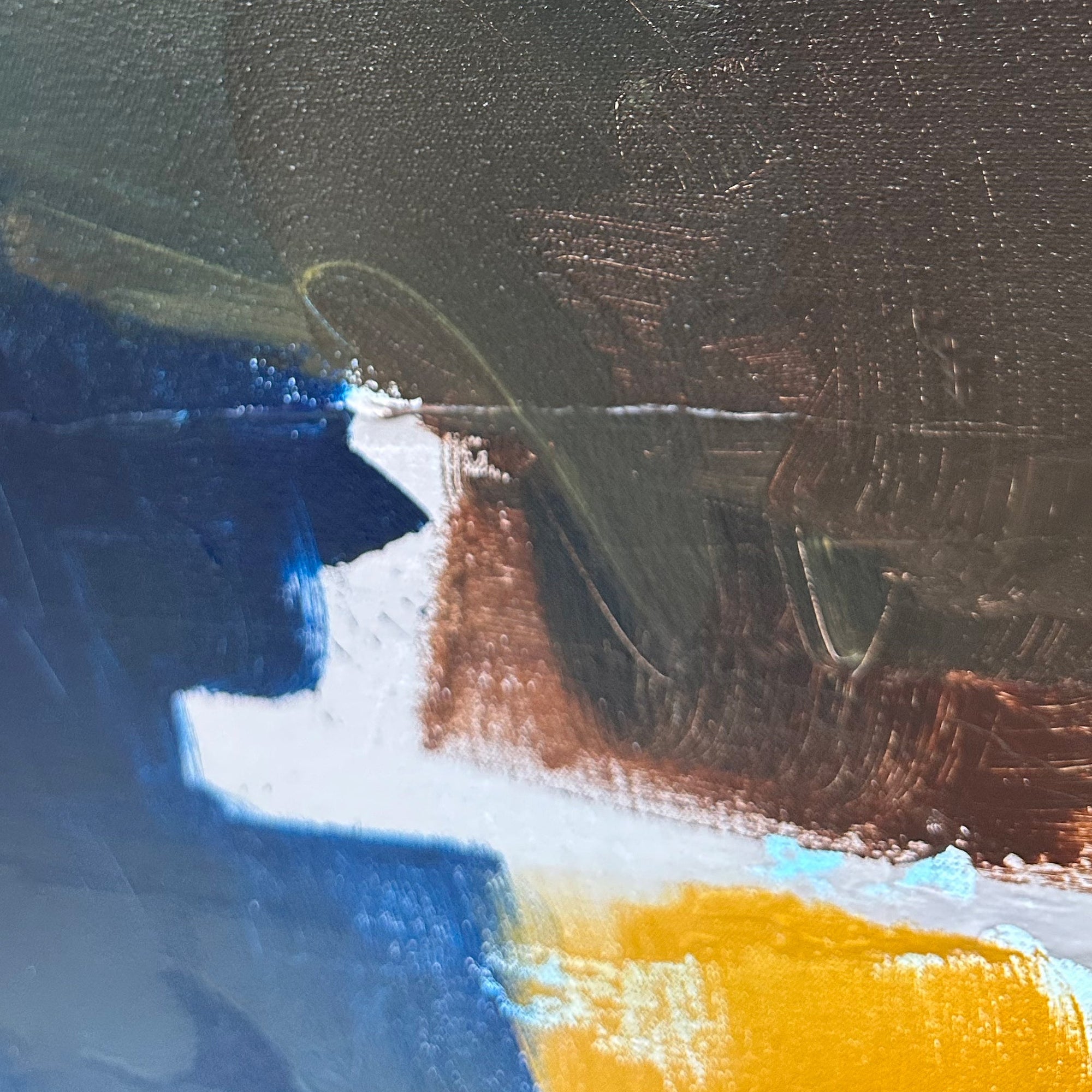 Beyond A Dream 2 - Original Painting-Abstract House