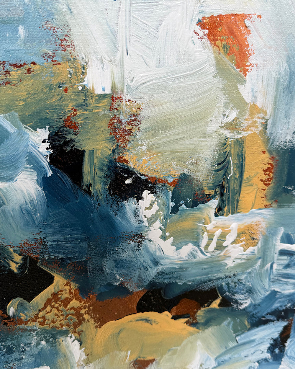 Beyond The Mist | Original Painting | 150x90cm