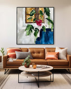 Abstract Botanical Study - Original Painting