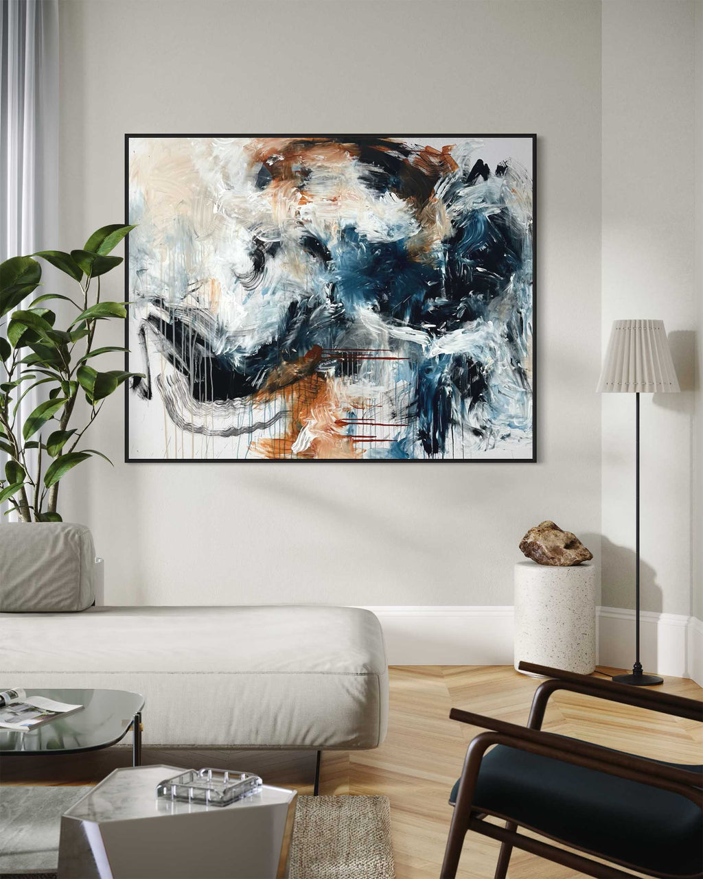 Muted Time | Original Painting | 180x140cm