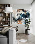 Muted Time | Original Painting | 180x140cm