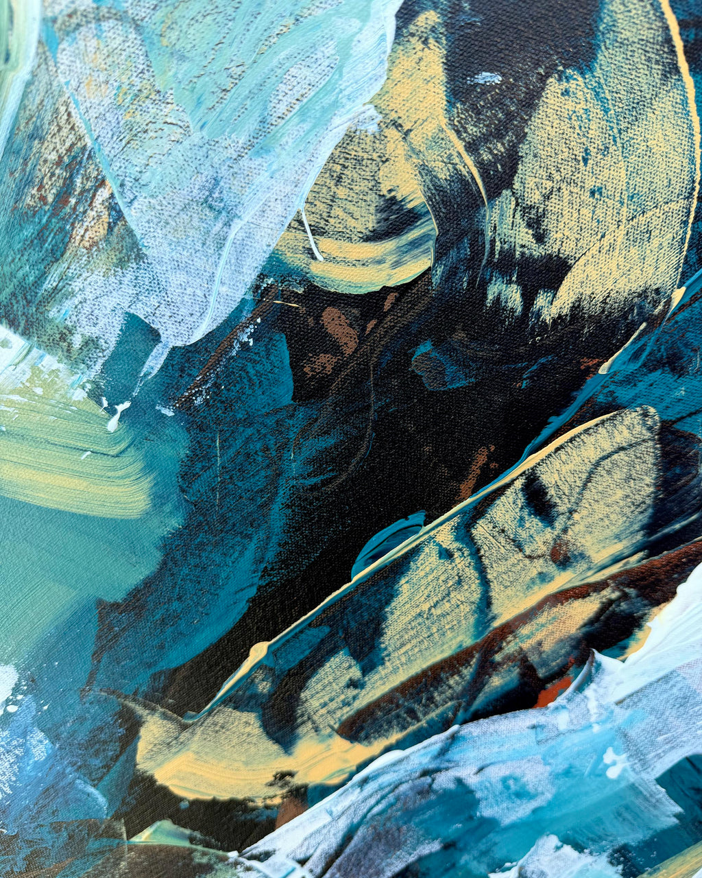 Unresolved | Original Painting | 100x100cm