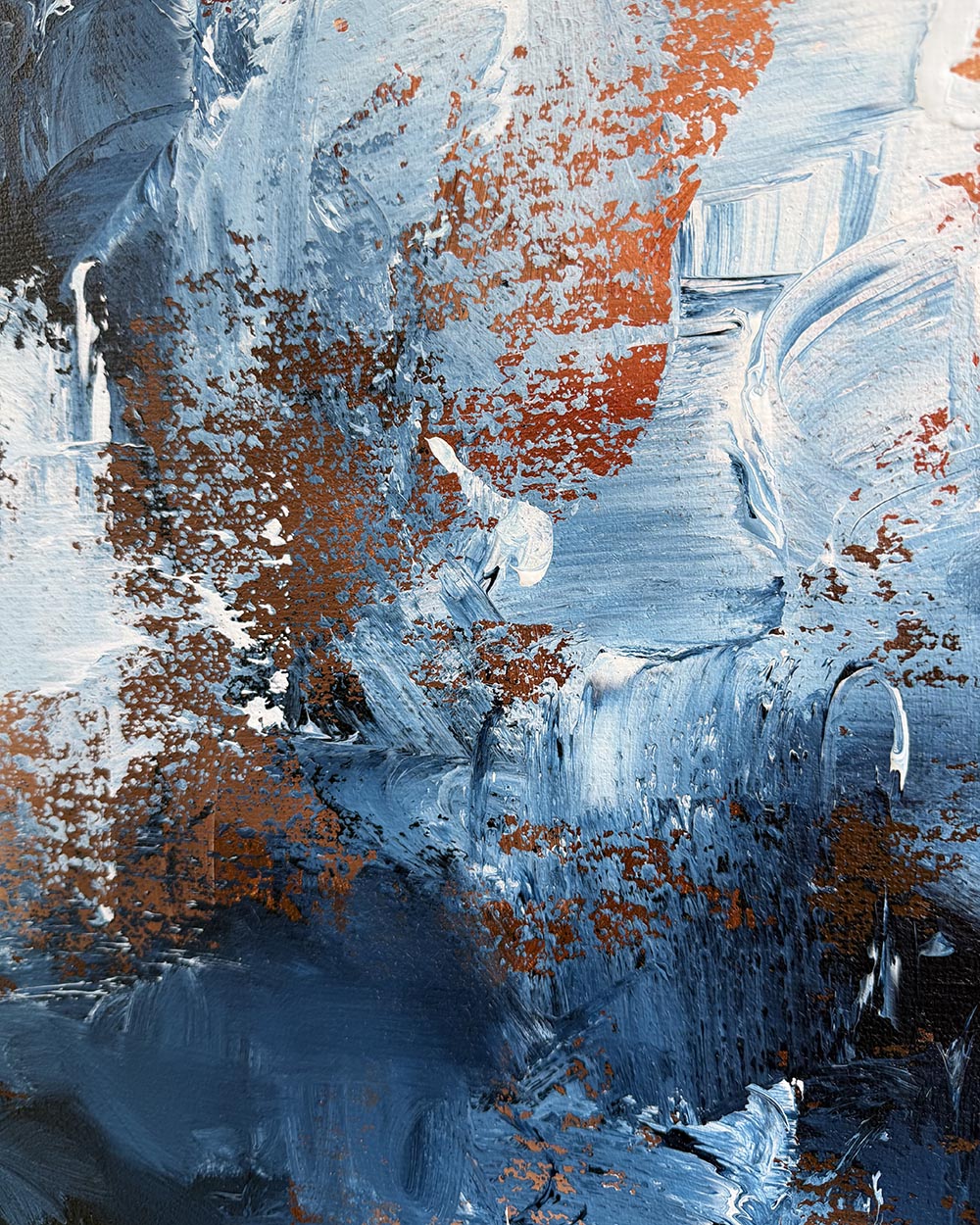Echoing Waves | Original Painting | 150x76cm