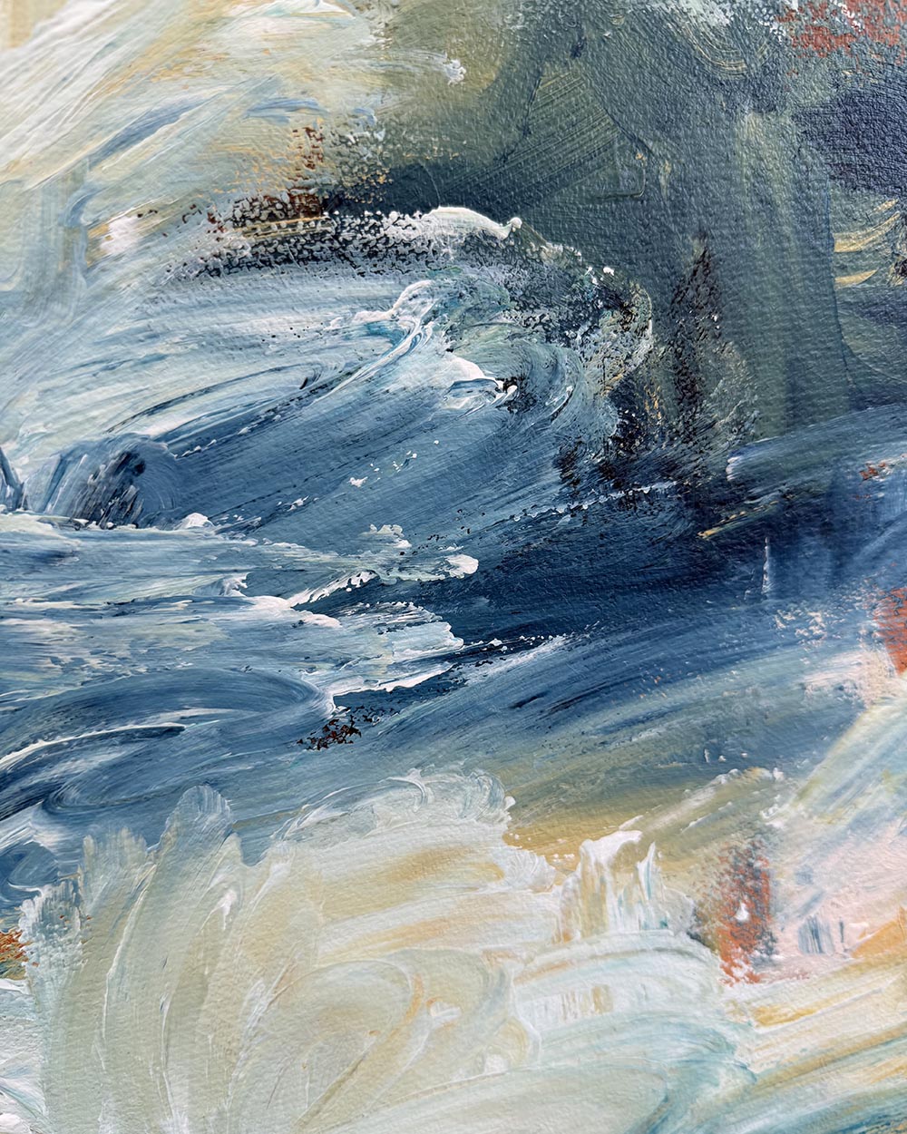 Hidden Coves | Original Painting | 150x76cm